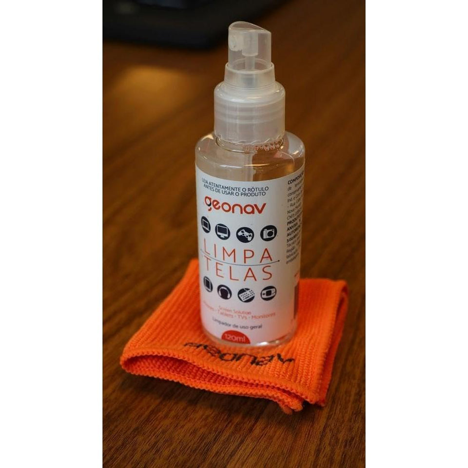 Kit Limpa Telas Geonav Screen Solution 120ml