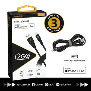 Cabo de Dados Lightning i2GO Pro Series