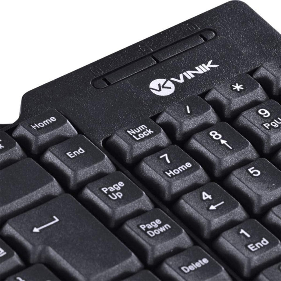 Teclado Com Fio Vinik Dt150 Compacto Dynamic Usb Preto