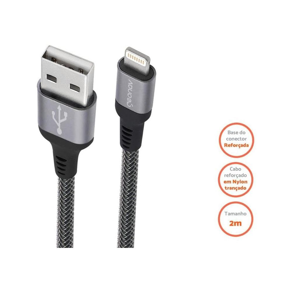 Cabo Lightning Para Usb  2M Ligh08 Geonav