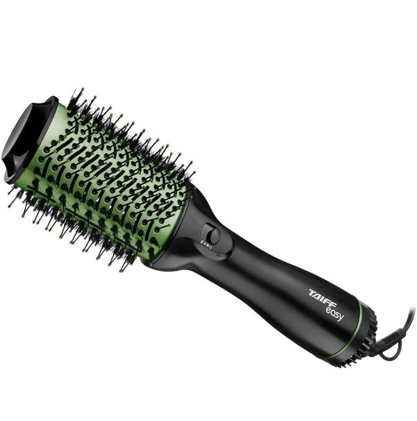 Escova Secadora Taiff Easy Oval 1200W Preto/Verde 220V