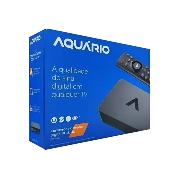 Conversor E Gravador Digital Full Hd Dtv-9000 Aquario