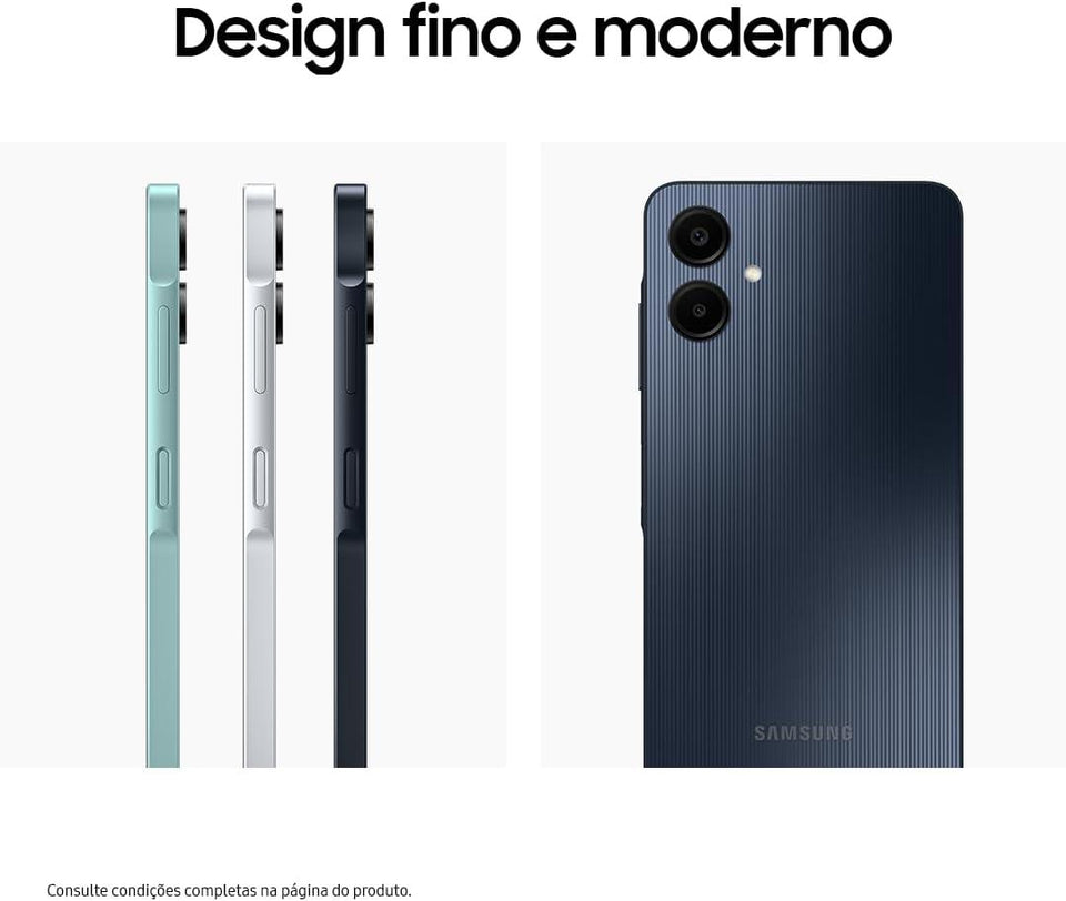 Celular Samsung Galaxy A06 Sm-A065M/Ds 128Gb Azul Escuro