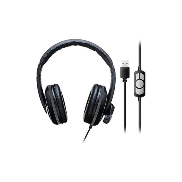 Headset Pro Usb Preto Mic Noise Reduction Ph317 Multilaser