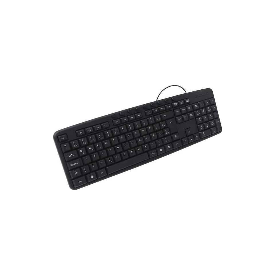 Teclado Com Fio Usb Kb-M40Bk Preto C3Tech