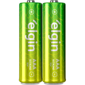 Pilha Alcalina AAA Elgin Tubo c/ 24 Unidades