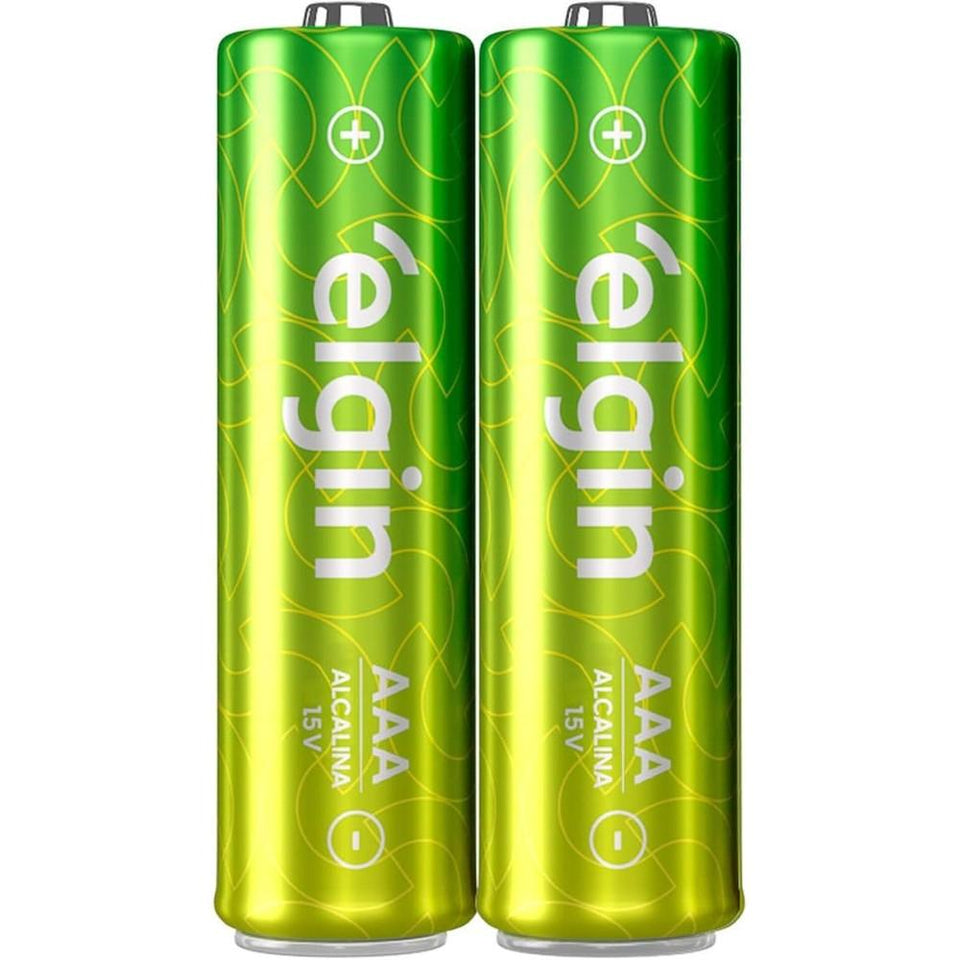 Pilha Alcalina AAA Elgin Tubo c/ 24 Unidades