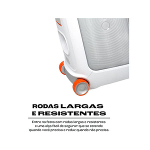 Caixa De Som Jbl Partybox  Box Stage 320 Branca