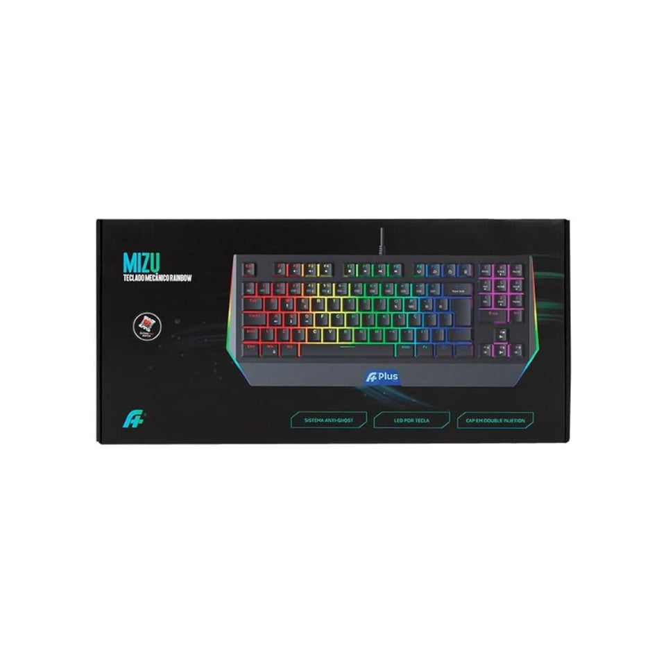 Teclado Mecanico A+ Plus Tech Mizu Ap-Kb-3990 Rainbow Switch