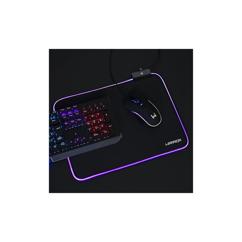 Mousepad Gamer Warrior Cronos  Led Rgb