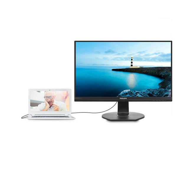 Monitor Philips 23,8 Widescreen Ips Hdmi Hub 241B7Qupbeb