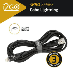 Cabo de Dados Lightning i2GO Pro Series