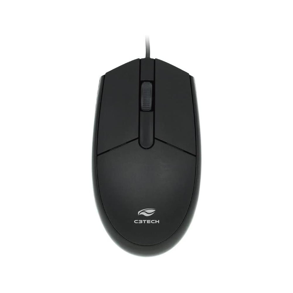 Mouse com Fio C3Tech MS-28BK USB Preto