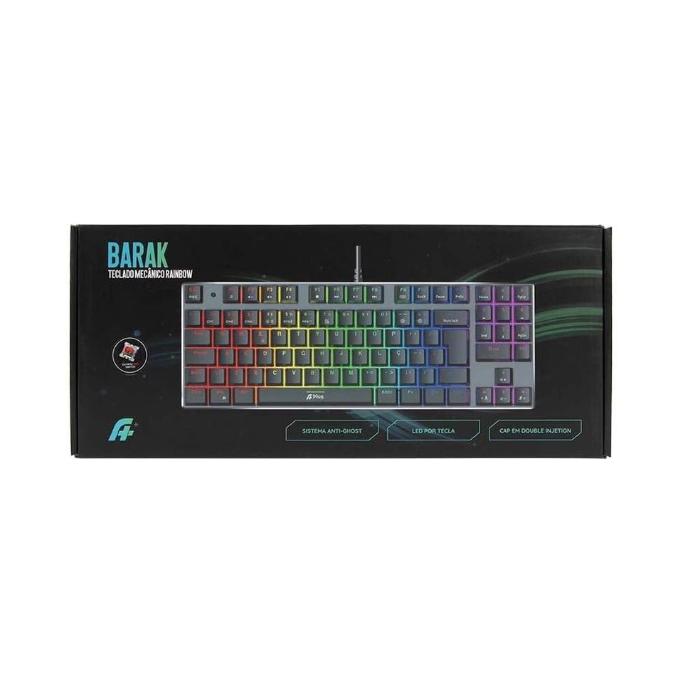 Teclado Mecanico A+ Plus Tech Barak Rainbow Switc