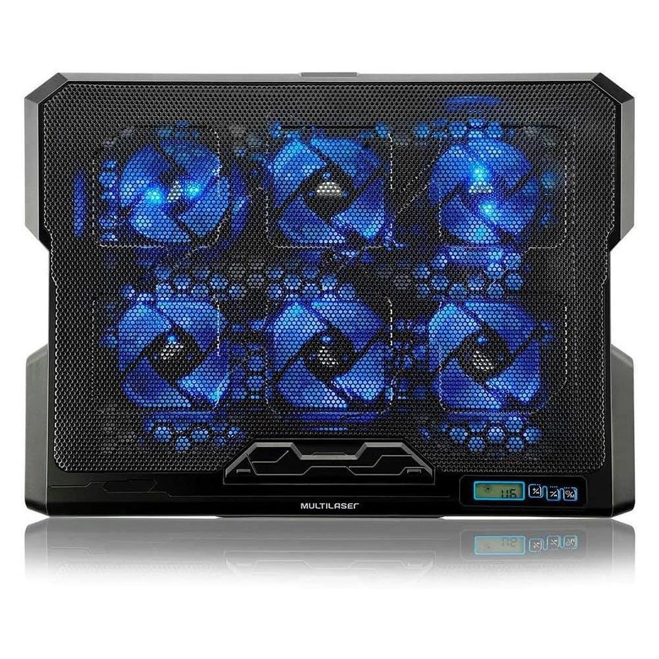 Cooler para Notebook Multilaser AC282 com LED Azul
