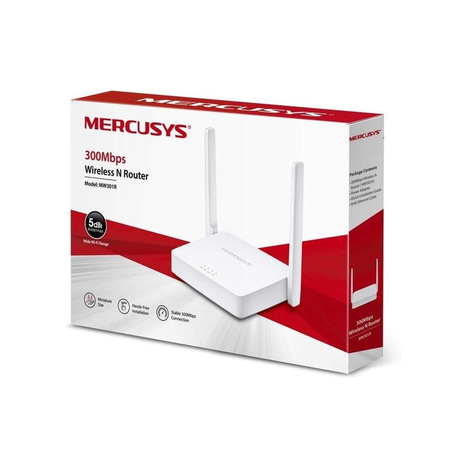 ROTEADOR WIRELESS MW301R 300MBPS MERCUSYS