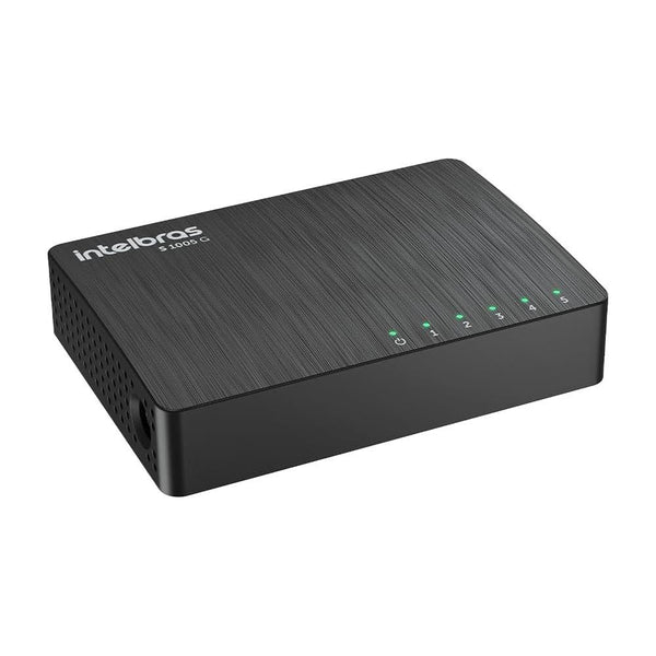 Switch 5P Gigabit Ethernet S1005G Intelbras