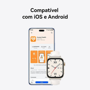 Smartwatch Huawei Watch Fit 3 Tela Amoled Preto