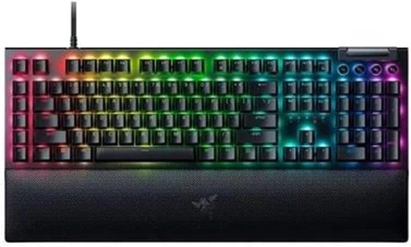 Teclado Mecânico Gamer Razer Blackwidow V4 com Apoio