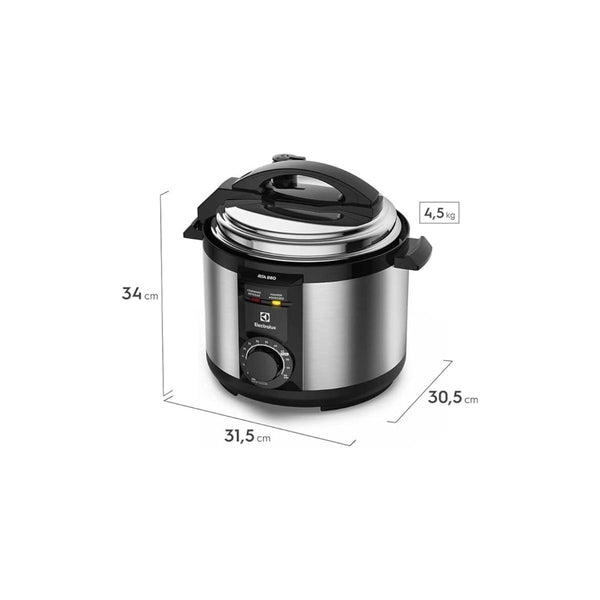 Panela Pressao Eletrica Electrolux 5L Pce20 Inox 127V Inox