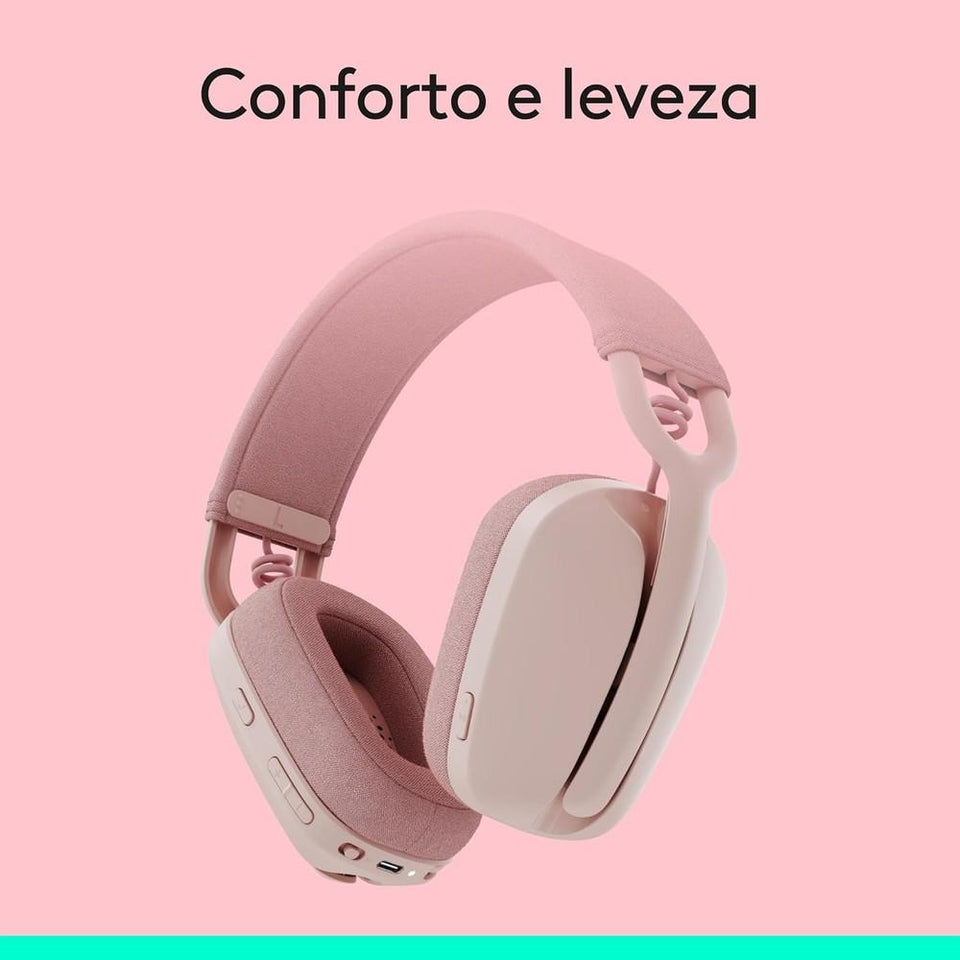 Headset Wireless Zone Vibe 100 Logitech