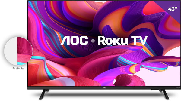 Smart Tv 43 Full Hd Roku Aoc 43s5135/78g