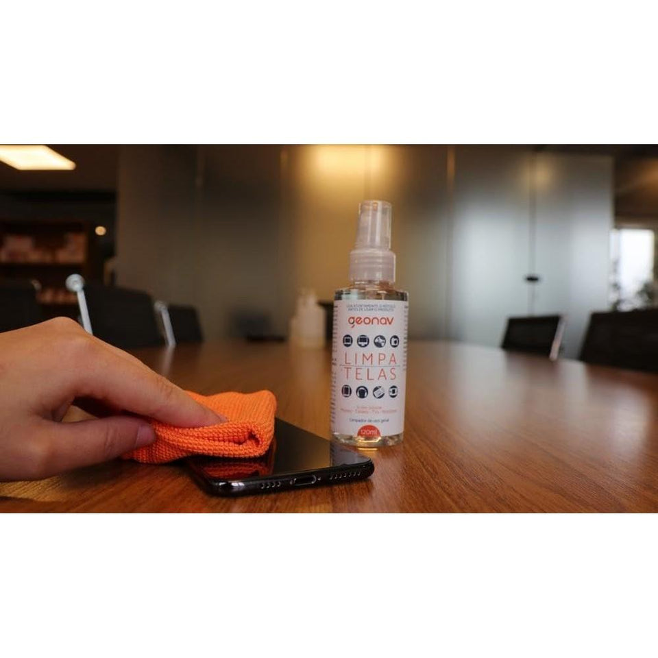 Kit Limpa Telas Geonav Screen Solution 120ml