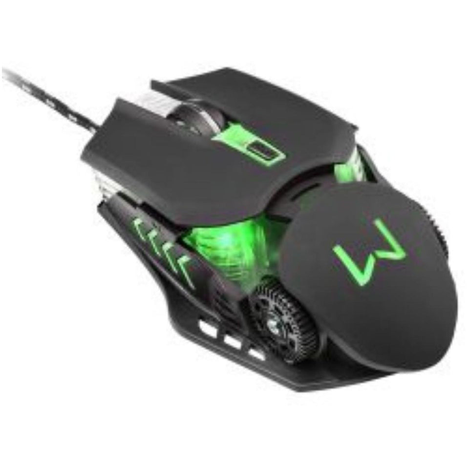 Mouse Gamer 3200 Dpi Preto Warrior Keon