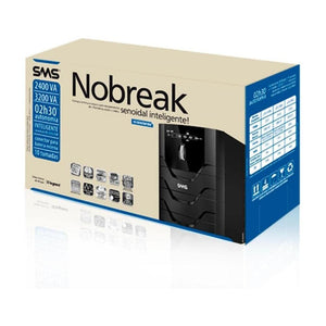 Nobreak Senoidal 3200VA Bivolt SMS Power Sinus