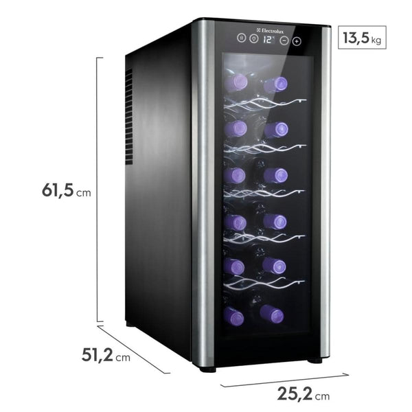 Adega de Vinho Electrolux ACB12 Climatizada Bivolt