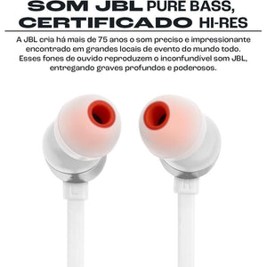 Fone Intra C/Microfone Usb C Tune T310C - Branco Jbl