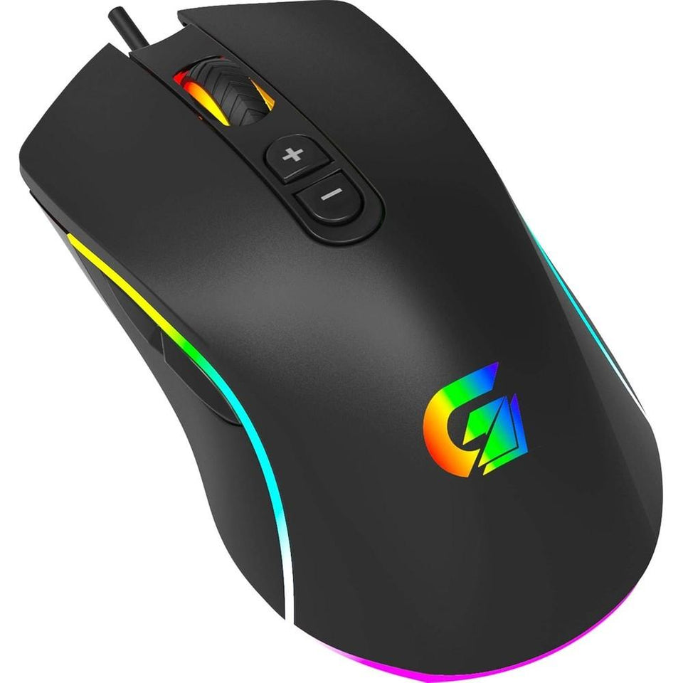Mouse Gamer 10000Dpi Rgb Fortrek Cruiser