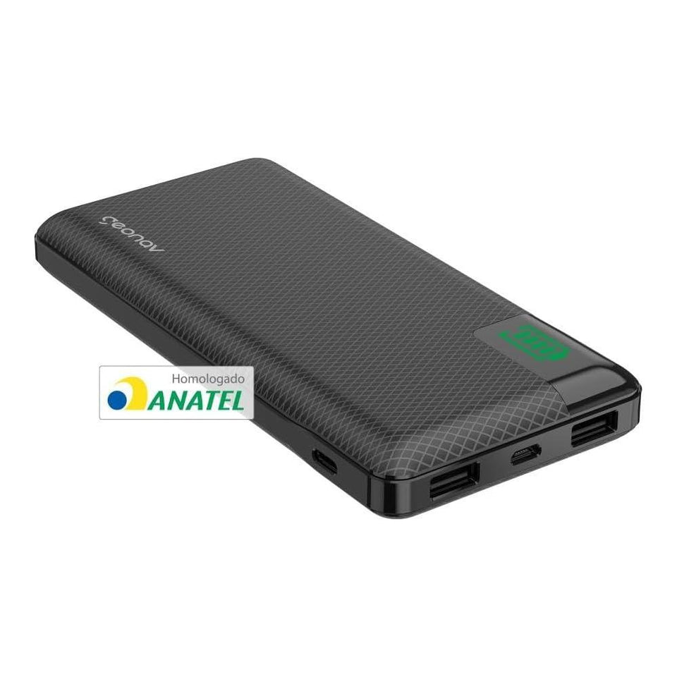 Carregador Portatil Universal 16.000Mah Preto Geonav Pb16Kbk