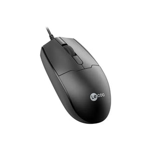 Mouse Com Fio Usb Ms101 Preto Lecoo