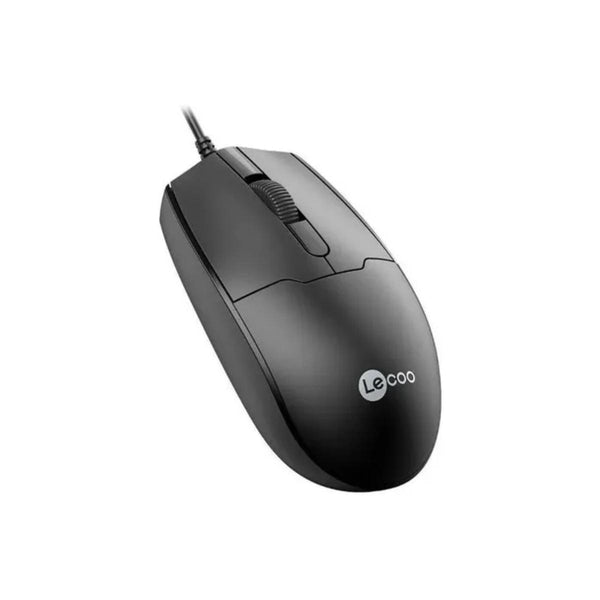 Mouse Com Fio Usb Ms101 Preto Lecoo