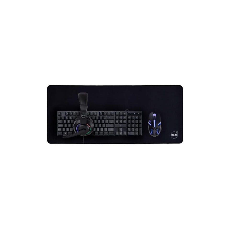 Kit Gamer Dazz NovaCore 4 Em 1 Headset,Mouse,Mouse Pad,Tecla