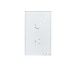Interruptor Smart Wifi Touch 2 Ews 1002 Branco Intelbras