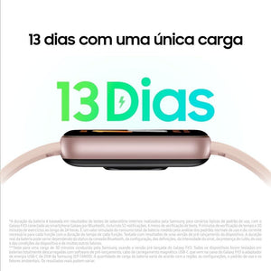 Smartwatch Relógio Samsung Galaxy Fit3 Display 1.6 Rosé