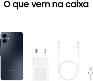 Celular Samsung Galaxy A06 Sm-A065M/Ds 128Gb Azul Escuro