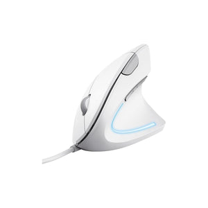 Mouse Ergonomico Trust Verto Vertical - Branco