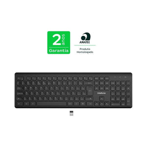 Teclado Sem Fio Intelbras TSI50 Preto
