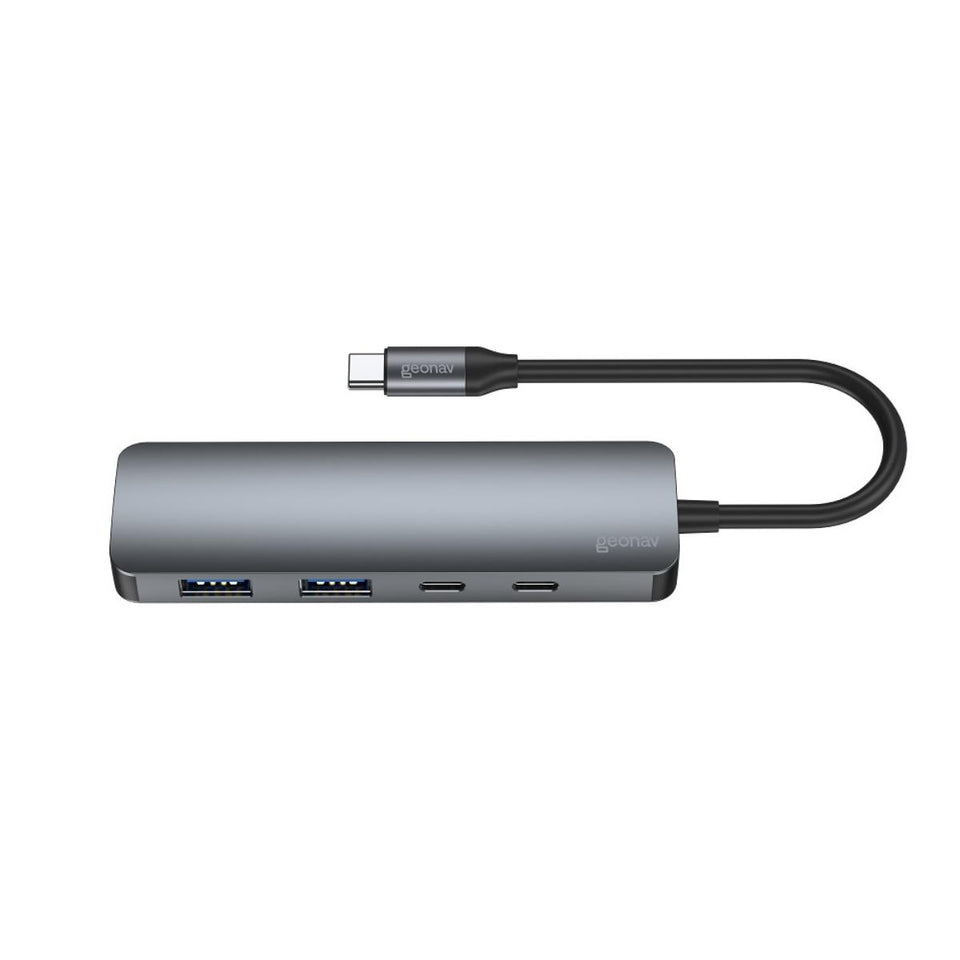 Hub 4Pt Usb-C/Usb-A Uca12, Geonav