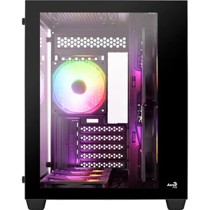 Gabinete Gamer Aerocool Dryft Preto c/ 6 Fans ARGB