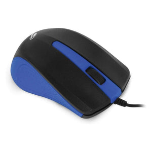 Mouse com Fio C3Tech MS-20BL USB Preto e Azul