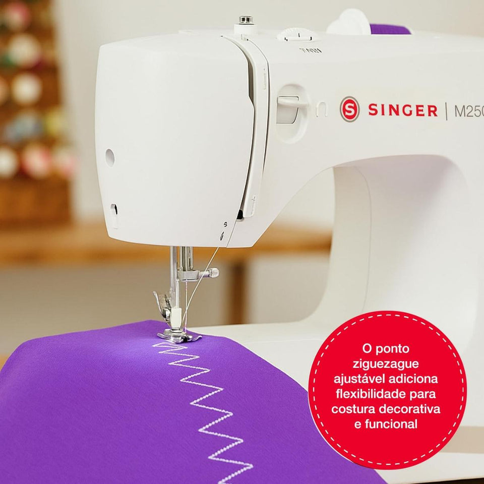 Maquina Costura Singer M2505 127V Branca