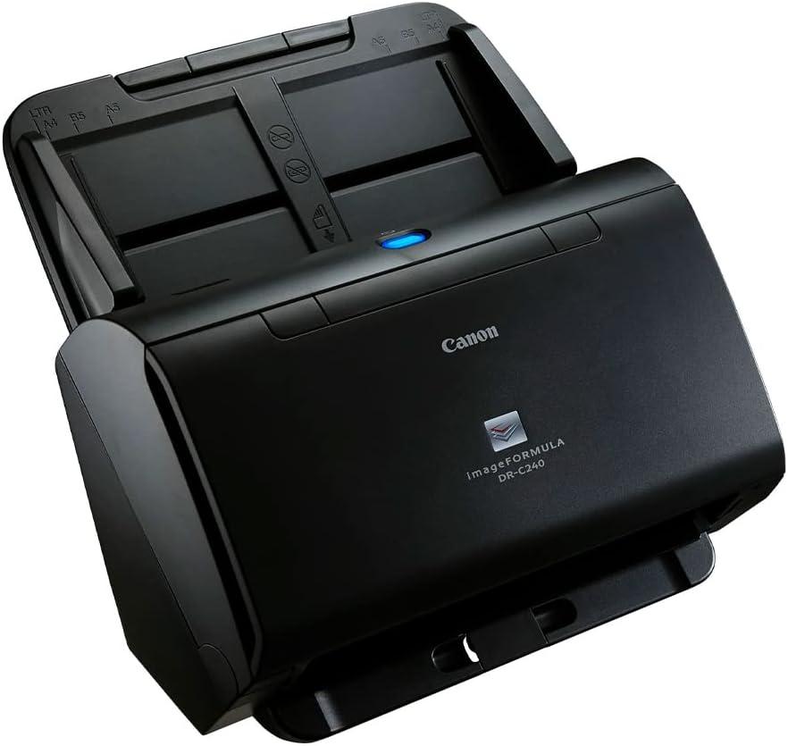 Scanner De Mesa Canon Dr-C240, Duplex, Usb, Bivolt Preto - 0651C014Aa