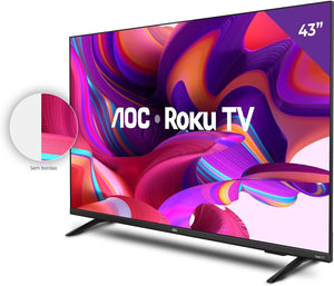 Smart Tv 43 Full Hd Roku Aoc 43s5135/78g