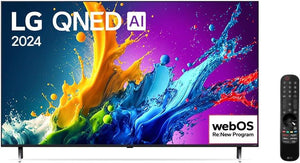 Smart Tv 65” 4K Uhd Hdr Wi-Fi Lg Qned - 65Qned80Tsa