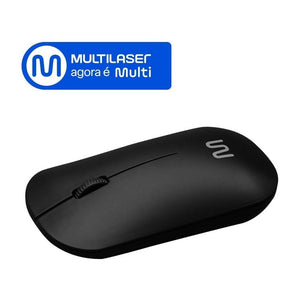 Mouse Sem Fio Multilaser 2.4GHz MO307 Preto