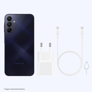 Celular Samsung A15 4G 128Gb Azul Escuro
